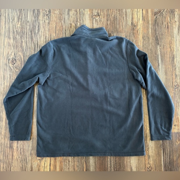 Eddie Bauer First Ascent Quarter Zip Fleece Pullover Jacket Mens XL Gray Hiking - Picture 2 of 11